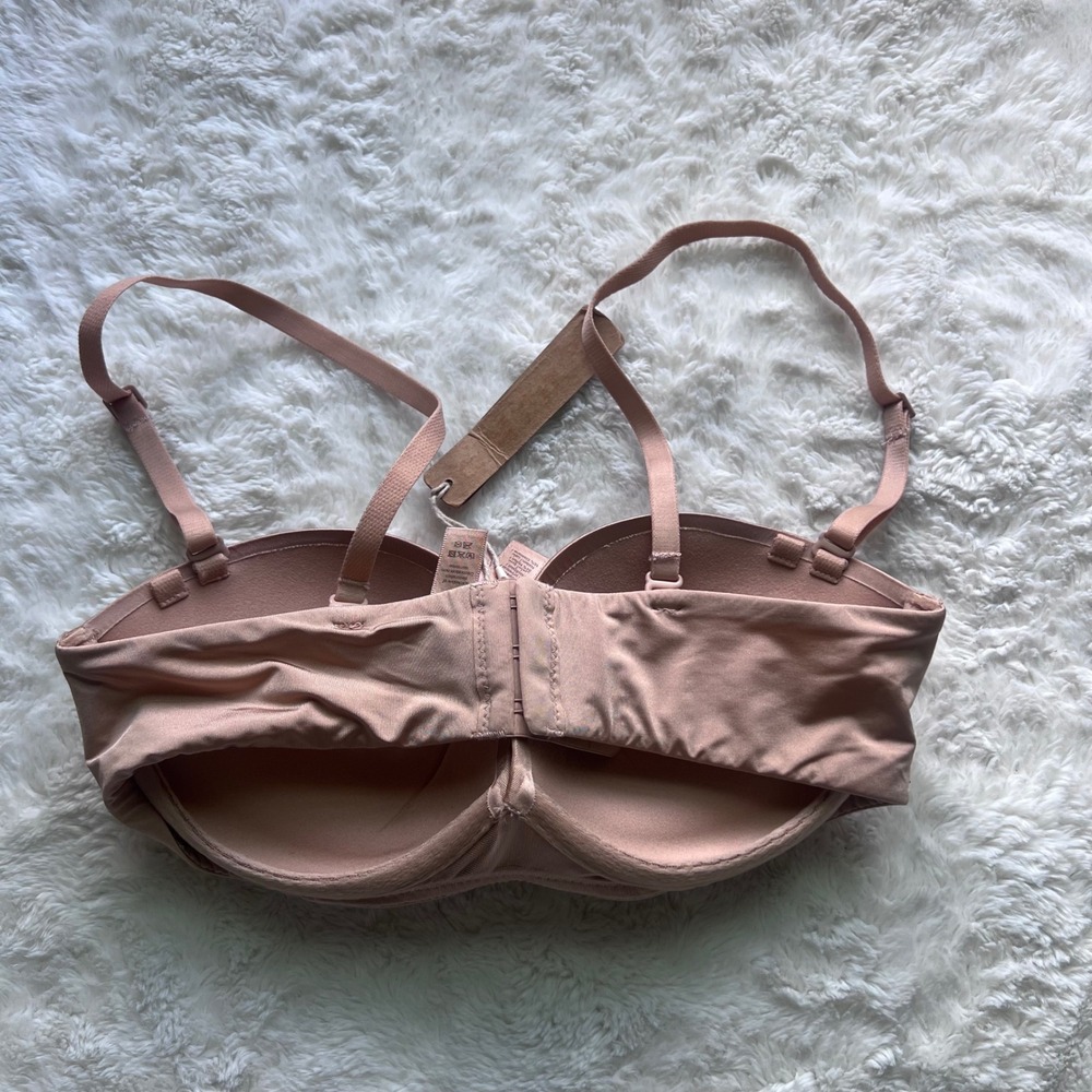 SKIMS Ultimate Bra Sand Multiway Push-Up Padded Seamless BA-BAN-9056 34C NEW - Picture 5 of 10